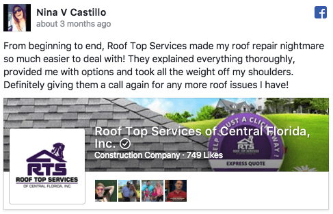 roof top services of central florida review